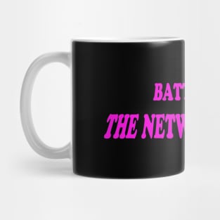 Battle of the Network Shows Logo Pink Mug